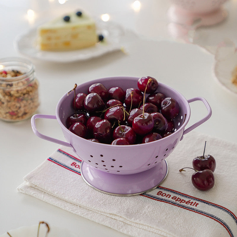 Retro Früchtekorb mit Abtropffunktion – Bild 3 | LuxeStyle