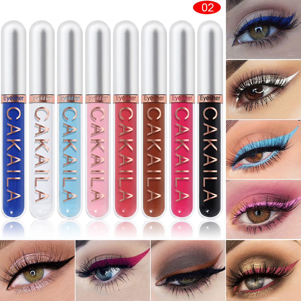 CAKAILA 8er-Set Flüssig-Eyeliner – Bild 4 | LuxeStyle