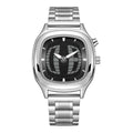 Retro-Armbanduhr Edelstahl – Bild 10 | LuxeStyle