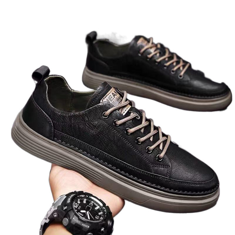 Leder-Schnürschuh Casual – Bild 2 | LuxeStyle