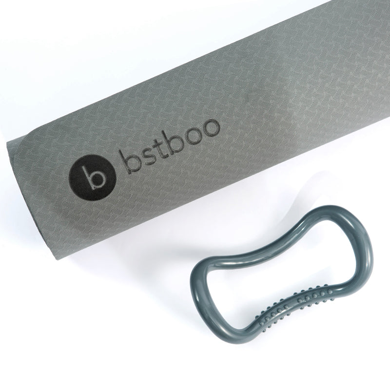 Yogamatte für Frauen, 8mm dick, 185x80cm – Bild 15 | LuxeStyle