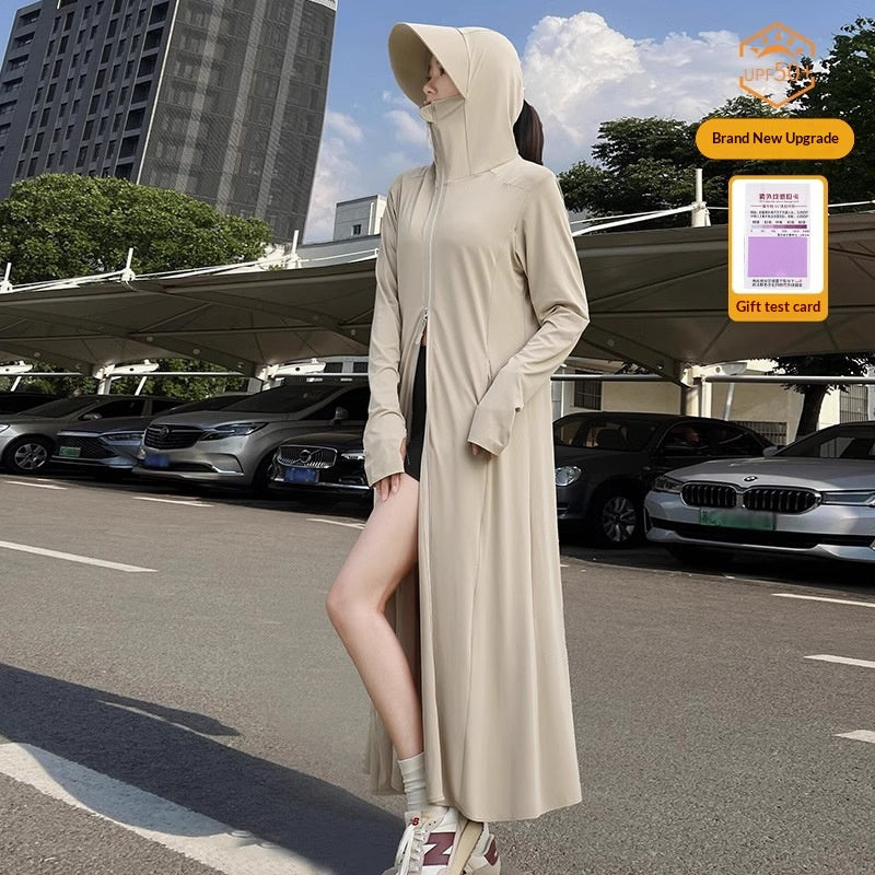 UV-Schutz Sommerkleid mit Taillenbetonung