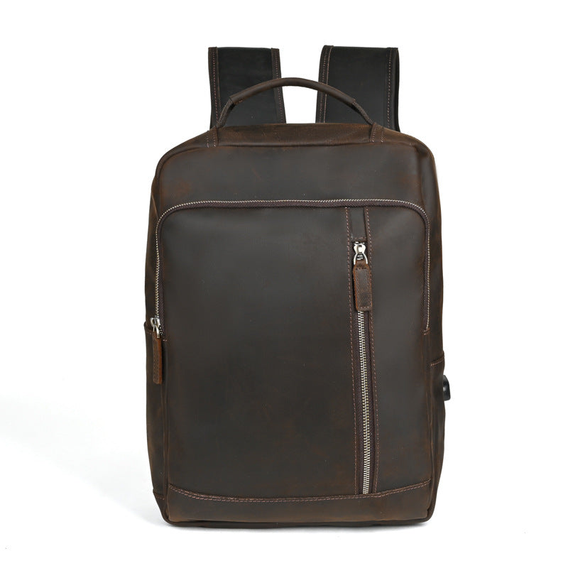 Leder-Reise-Rucksack für Herren – Bild 2 | LuxeStyle