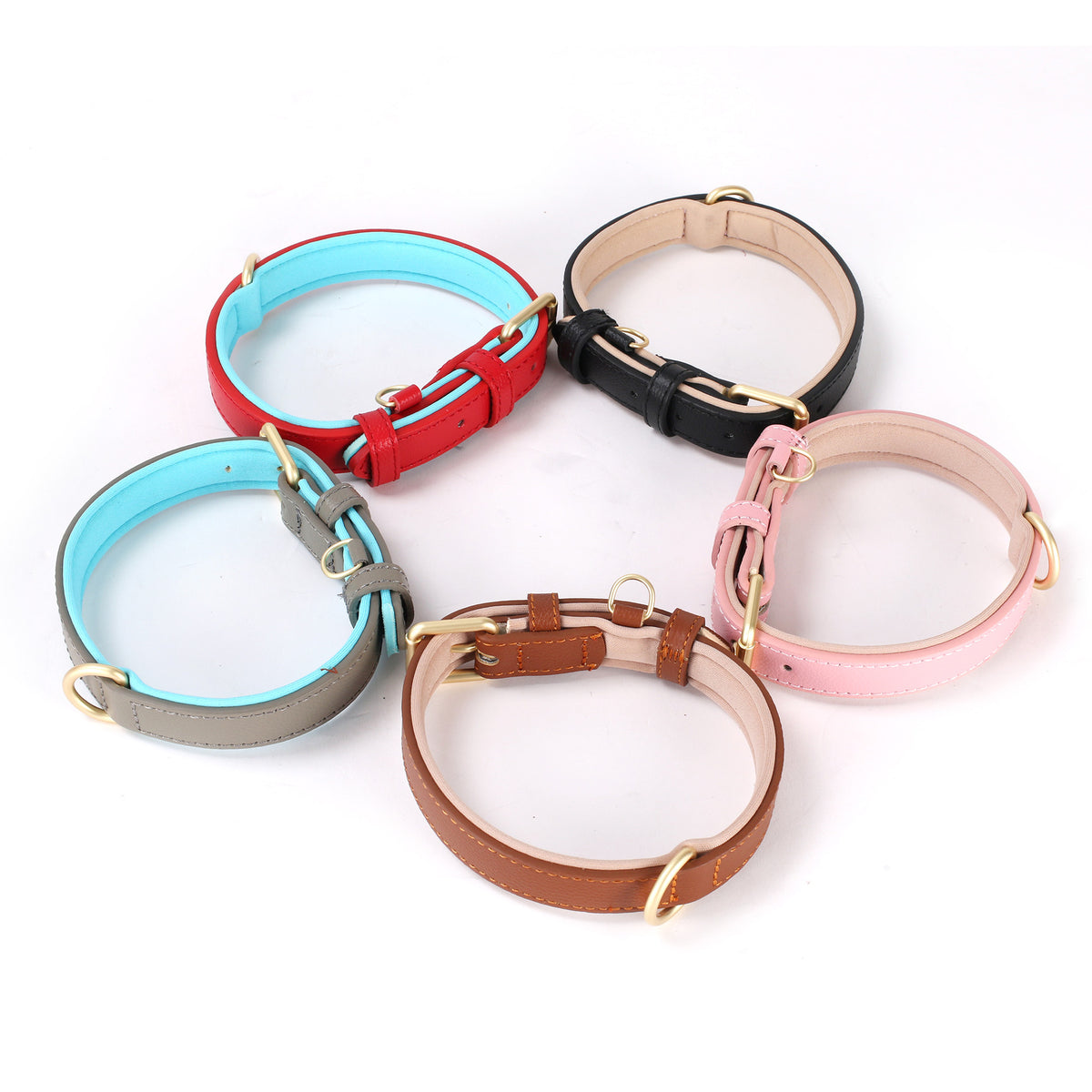 Hundehalsband Lychee-Muster, Anti-Strangulation – Bild 2 | LuxeStyle