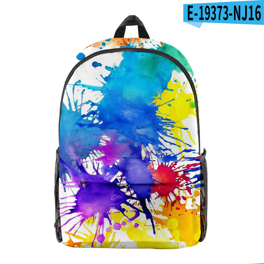 Tie-Dye Rucksack mit Digitaldruck – Bild 11 | LuxeStyle
