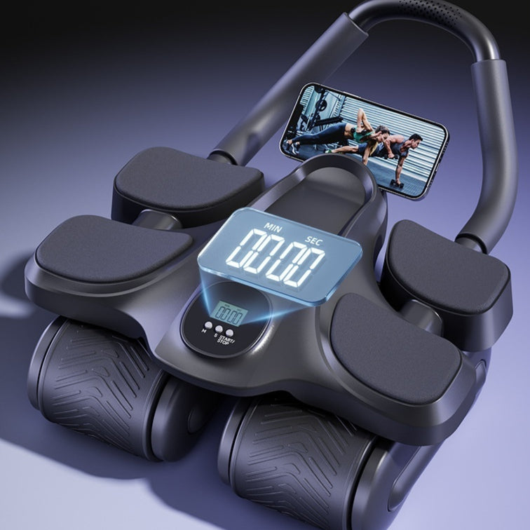 Bauchtrainer mit 4 Rädern und Ellenbogenstütze – Bild 7 | LuxeStyle
