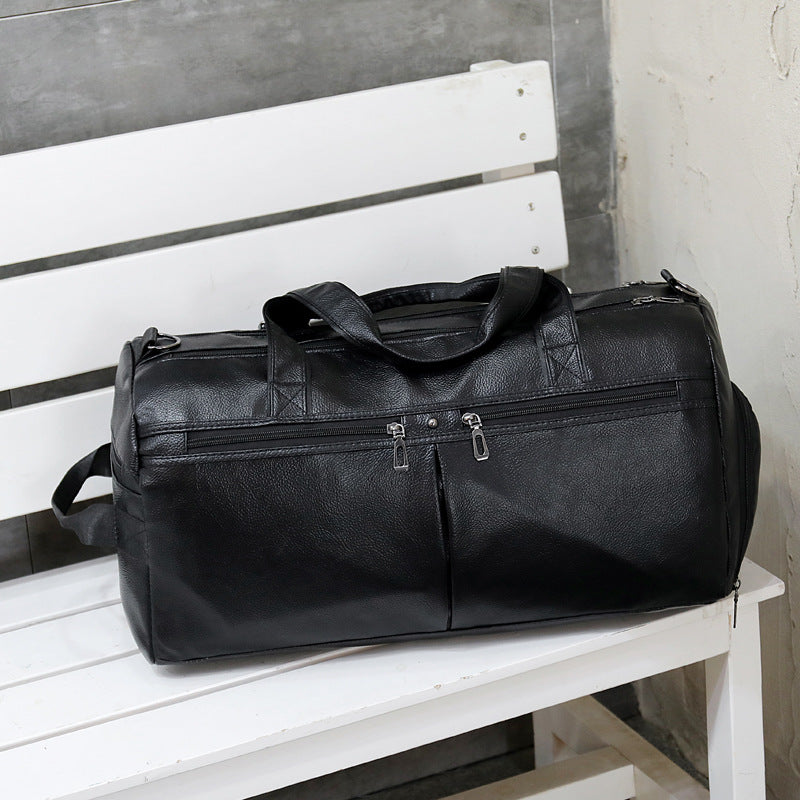 Grosse PU-Leder Reisetasche für Herren