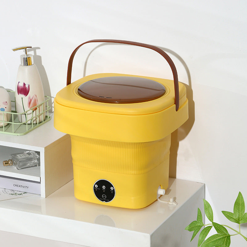 Faltbare Mini-Waschmaschine mit Trocknerfunktion