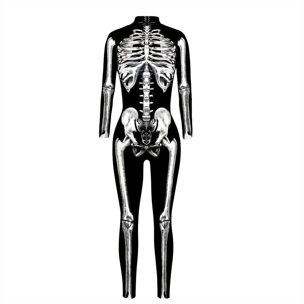 Skelett Digital Jumpsuit für Damen