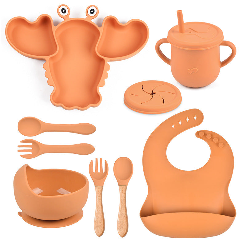 Baby-Teller-Set Hummer aus Silikon – Bild 6 | LuxeStyle