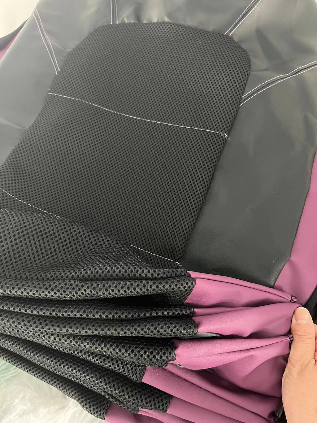 Auto-Sitzbezug-Set aus PU-Leder – Bild 3 | LuxeStyle