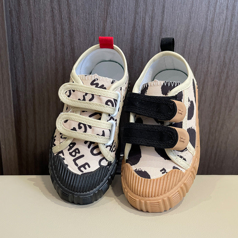 Kinderschuhe Graffiti Velcro Biscuit Form – Bild 3 | LuxeStyle