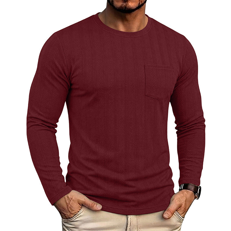 Herren Jacquard Strickpullover | LuxeStyle