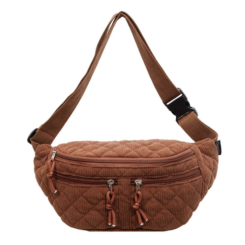 Klassische Corduroy-Tasche