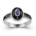 DIY Laser gravierter Geburtsstein-Ring