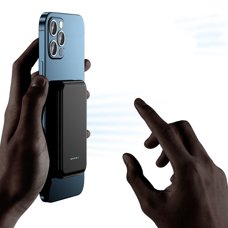 Mini Magnetisches Powerbank für schnelles Laden