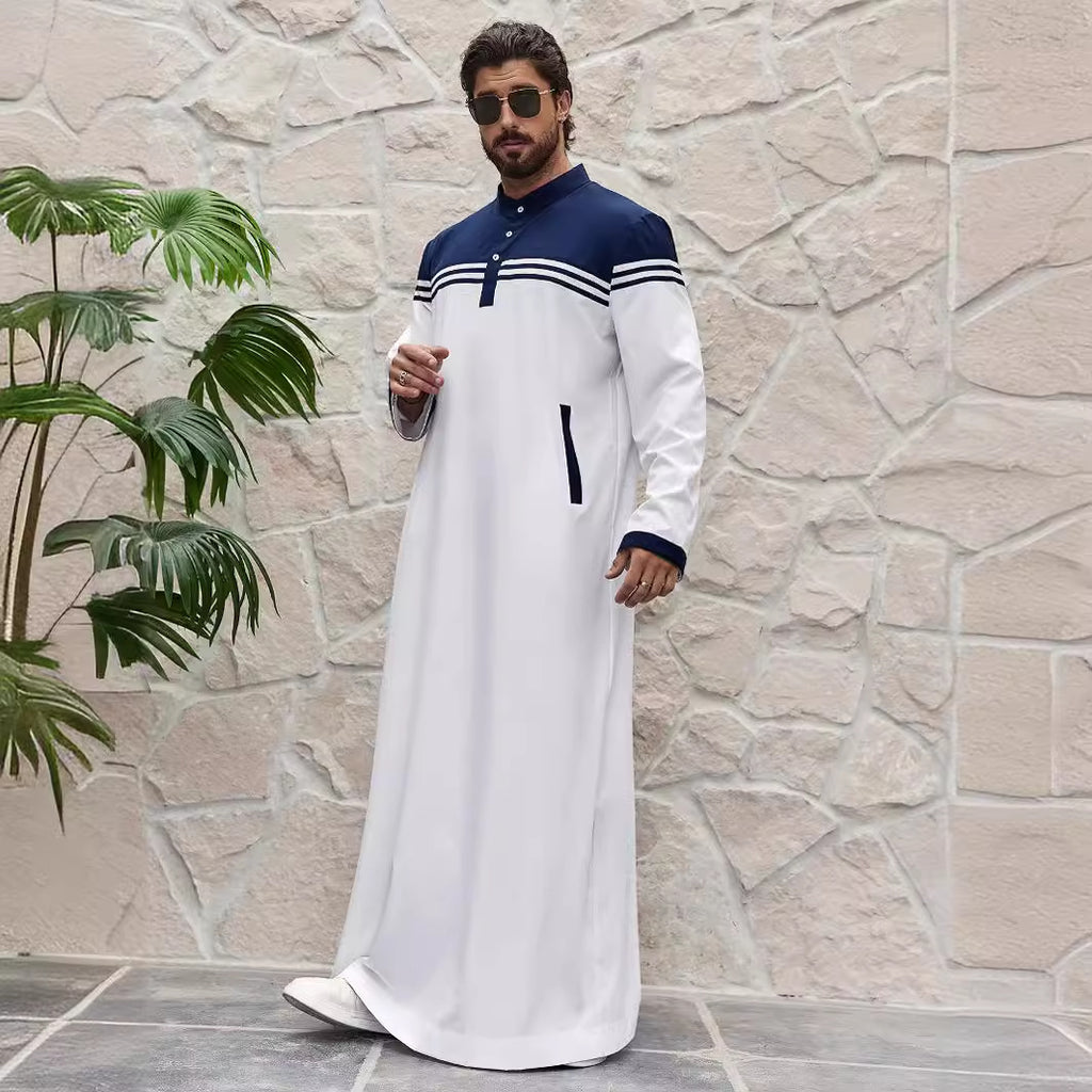 Preppy Hemd-Robe mit Farbkontrast – Bild 6 | LuxeStyle