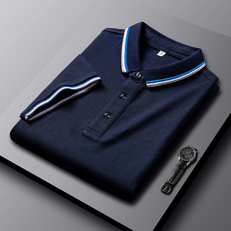 Herren Business Polo-Shirt mit Kentkragen