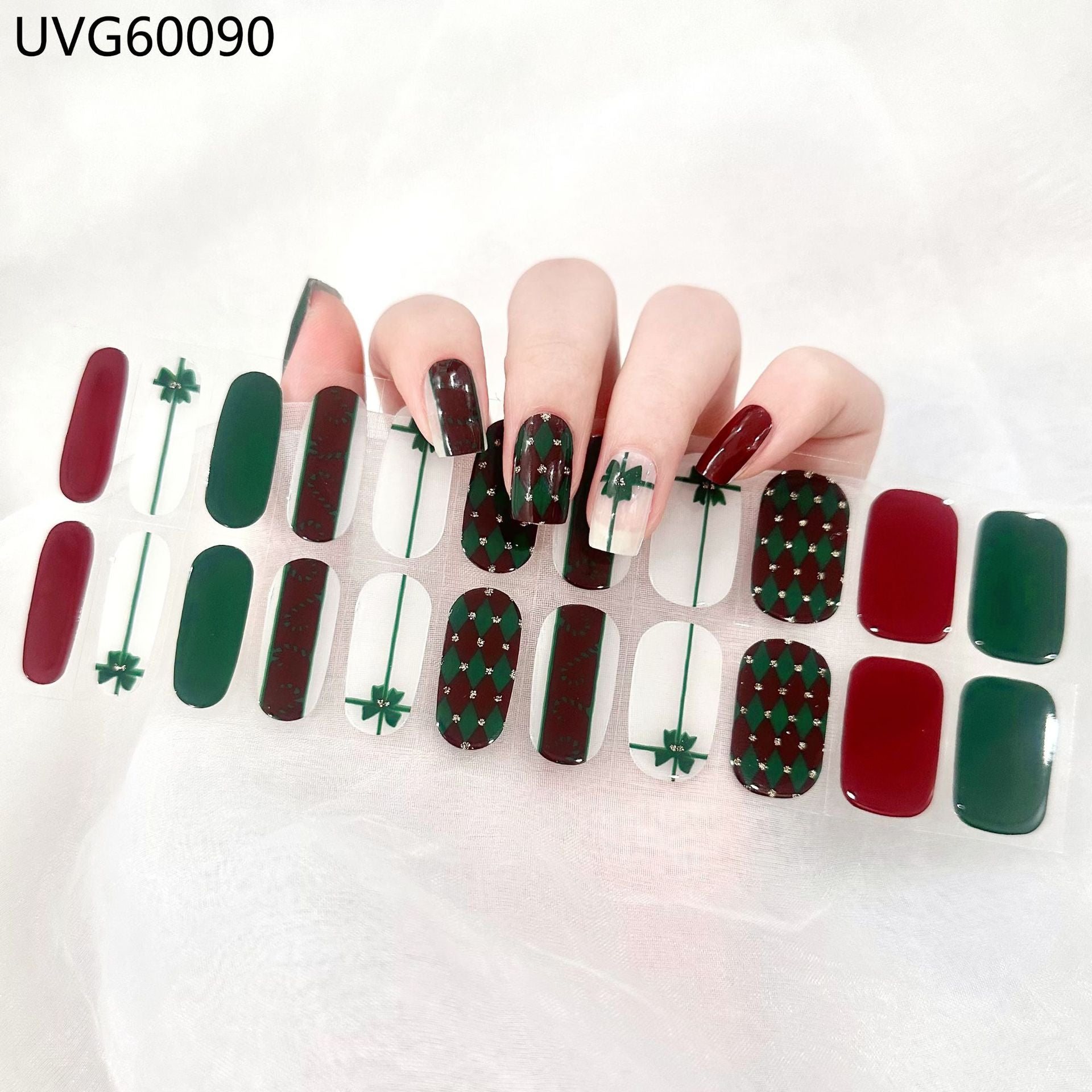UV Gel Nagelsticker Semi-Cured