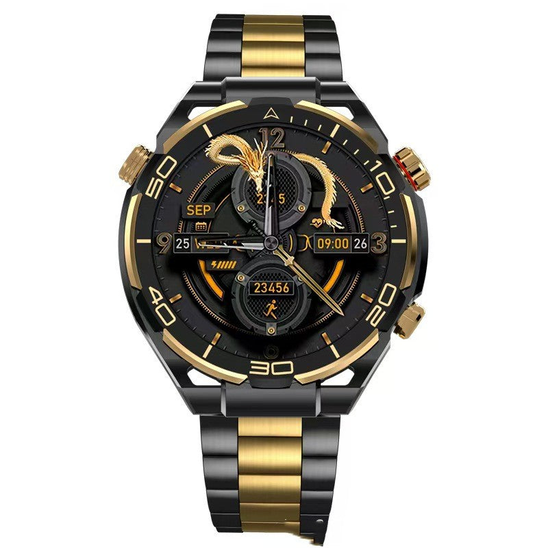 Smartwatch Gold Edition mit Herzfrequenzmessung
