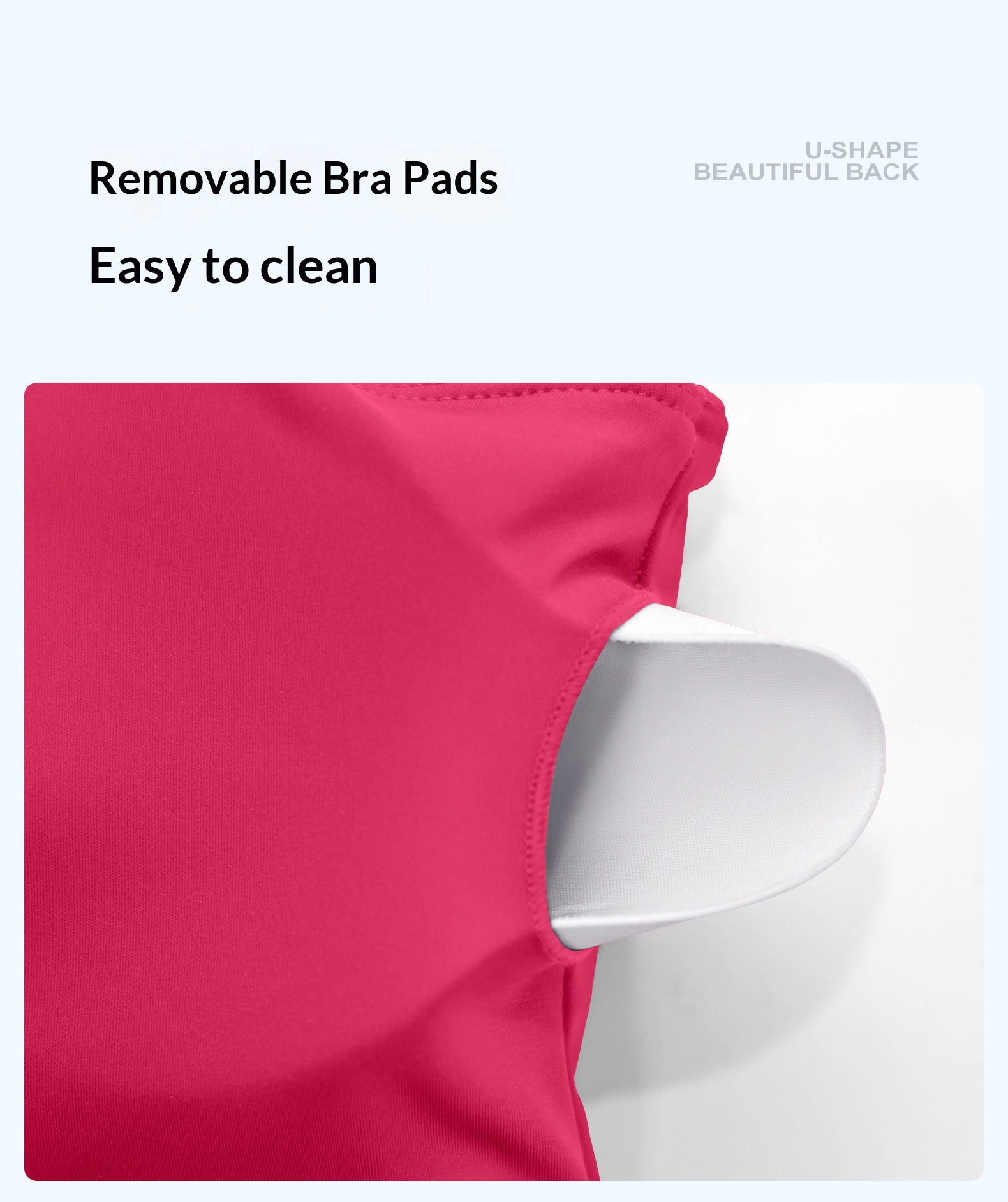 Dopamine Fitness-BH mit herausnehmbaren Pads