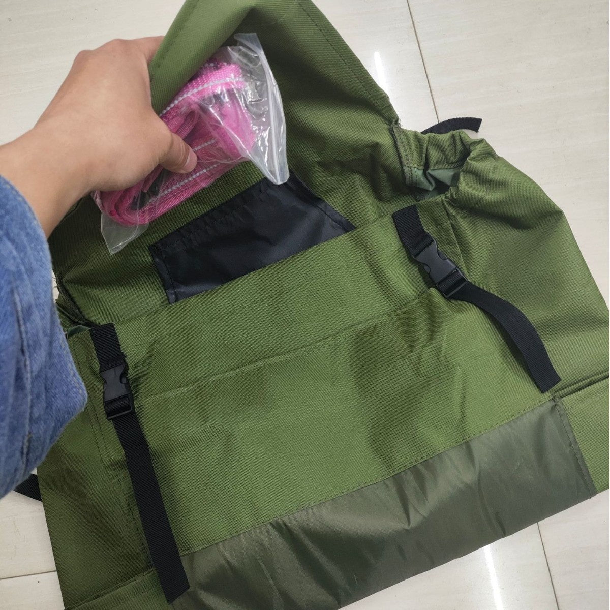 Gärtnerschürze mit grossen Taschen