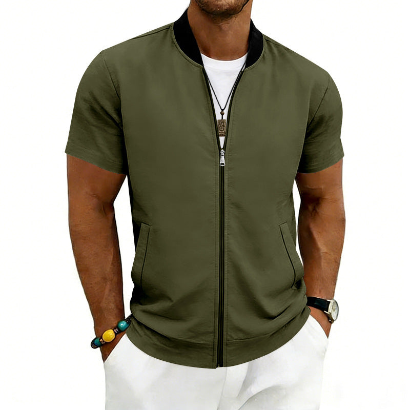 Flight Zip-Up Baseball Jacke