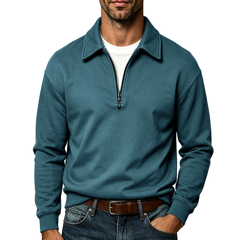 Herren Hoodie mit Reissverschluss – Bild 7 | LuxeStyle