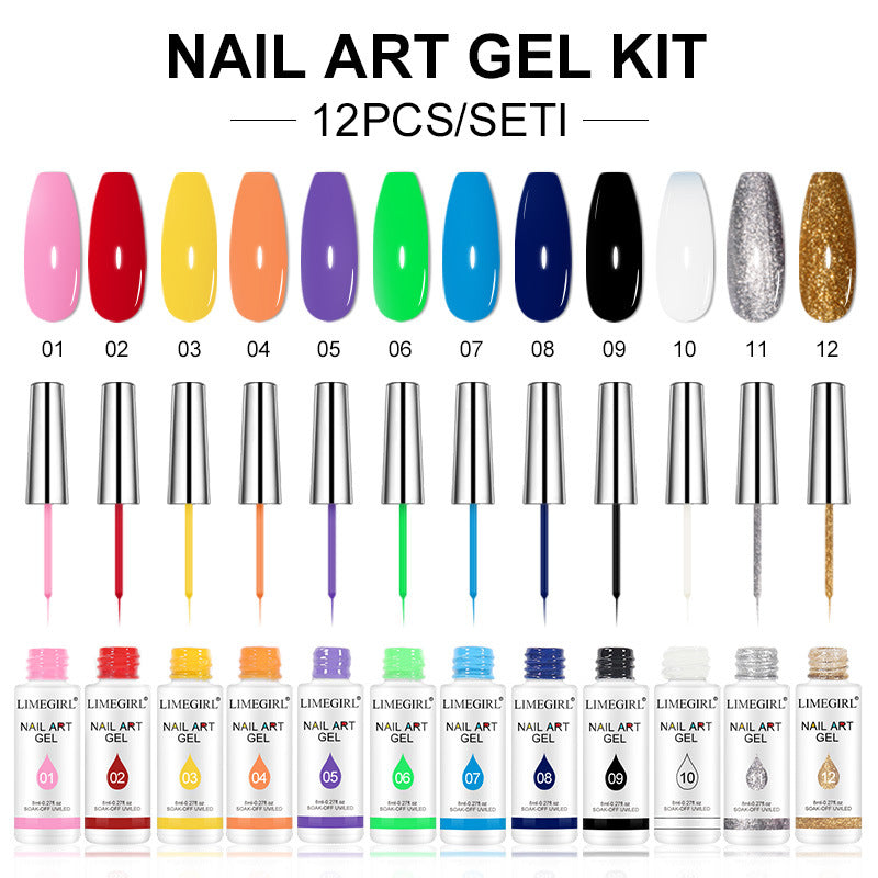 Nageldesign Faden-Gel – Bild 7 | LuxeStyle