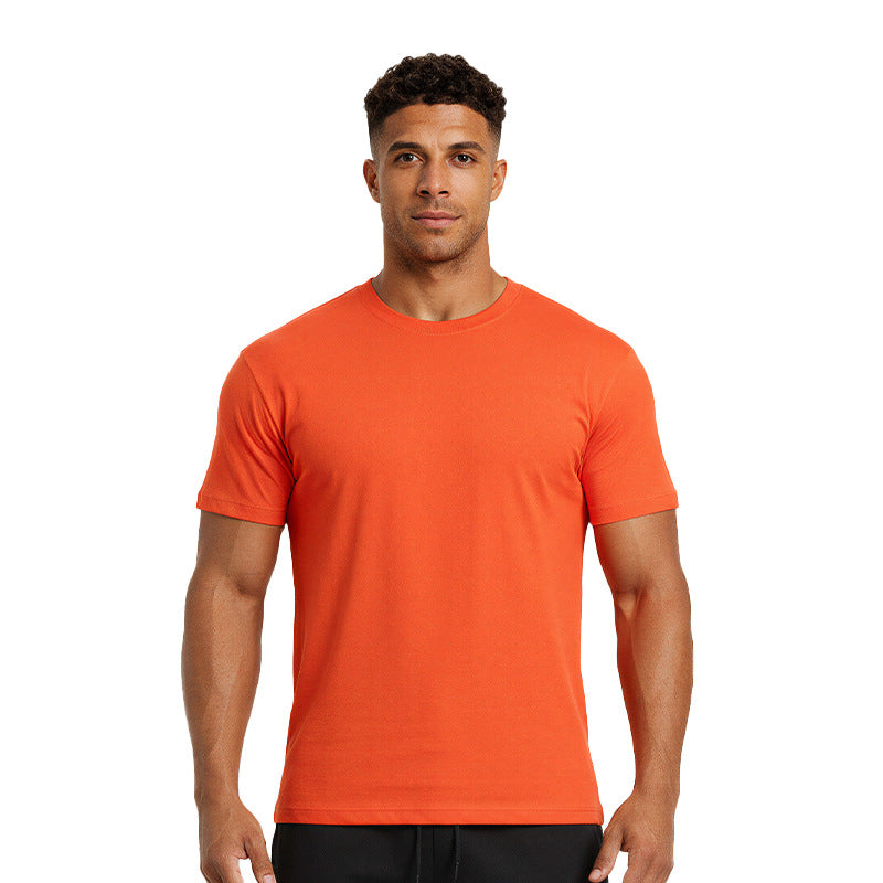 Kurzarm Fitness-Shirt mit Kragen