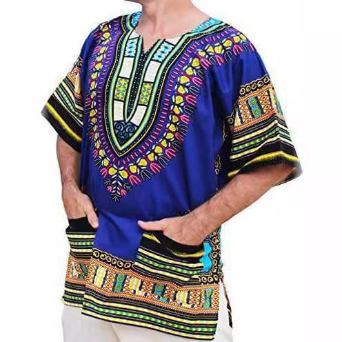 Gestreiftes Kurzarmshirt für Herren
