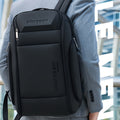 Grosser Business-Reiserucksack, 36–55 l, schwarz | LuxeStyle