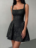 Damen-Spitzenkleid mit Trägern – Bild 11 | LuxeStyle