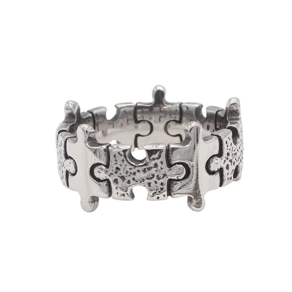 Personalisierter Antik-Stil Geometrischer Ring