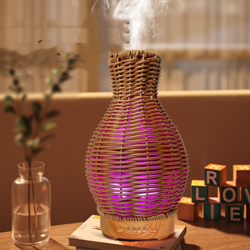 Aromatherapie-Gerät mit Kunststoff-Bambus-Weberei