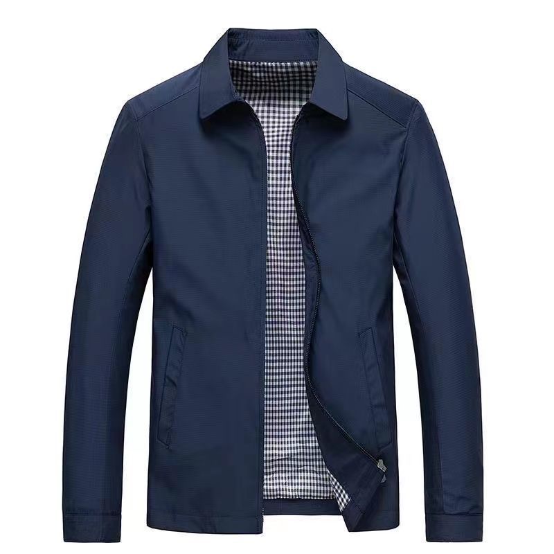 Business-Freizeitjacke mit Stehkragen für Herren