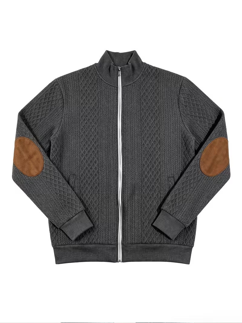 Herren-Jacke mit Rautensteppung – Bild 9 | LuxeStyle