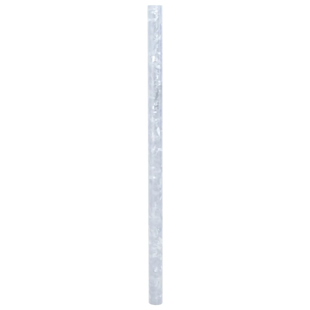 Fensterfolie matt mit Blumenmuster