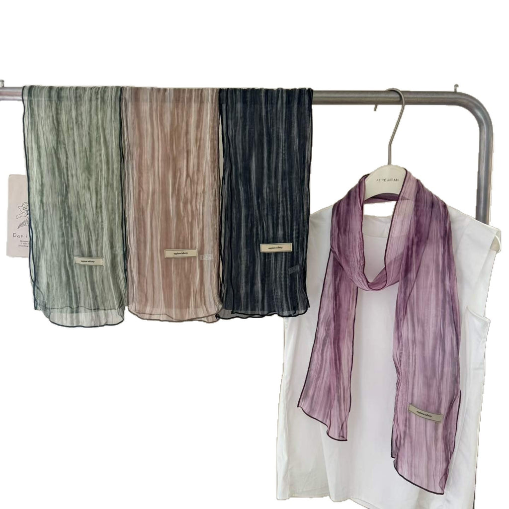 Vintage Ombre Seidenschal