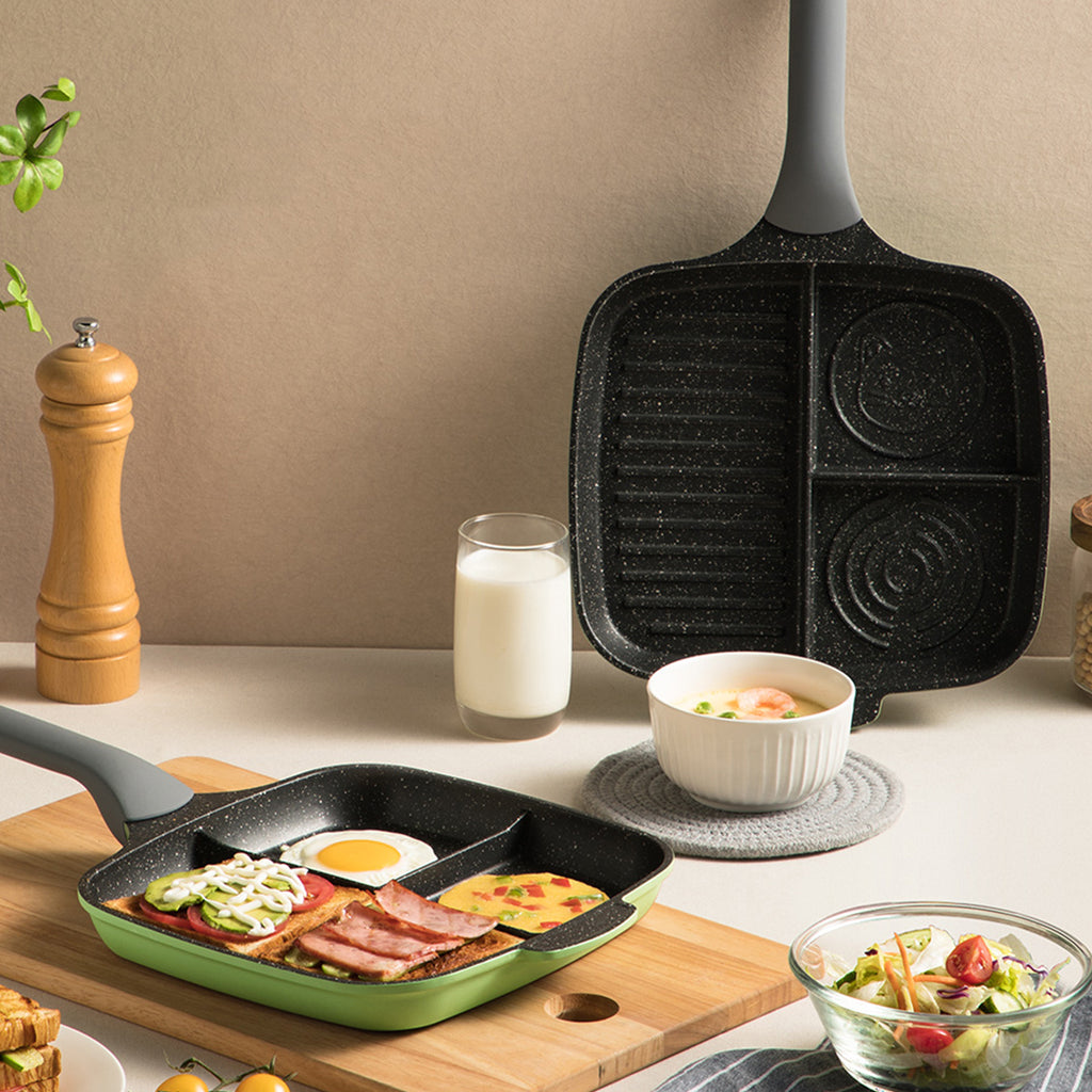 Bambus Bluestone Omelettpfanne – Bild 1 | LuxeStyle