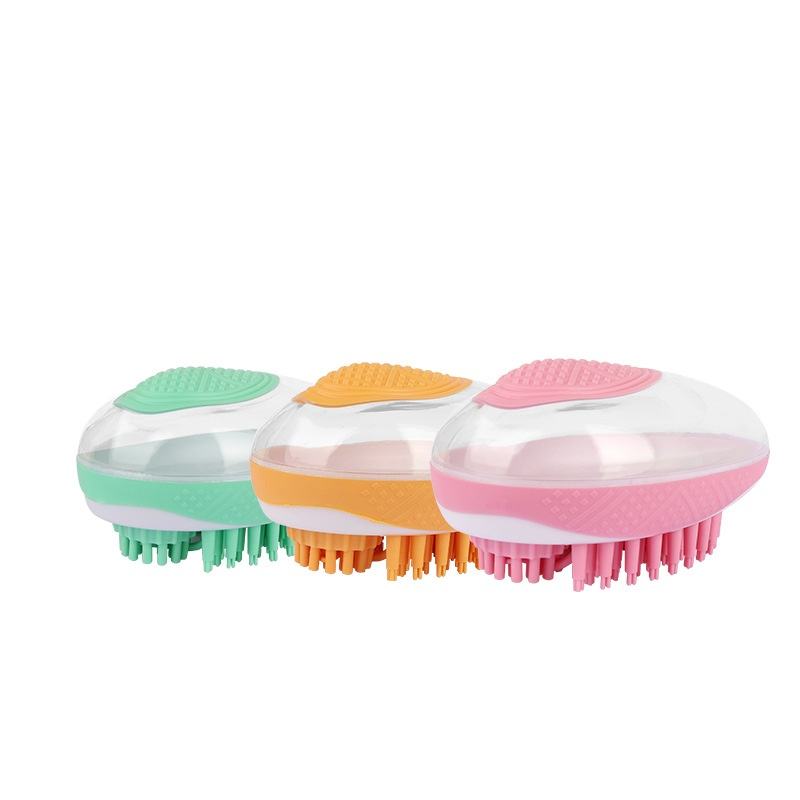 2-in-1 Badebürste für Haustier