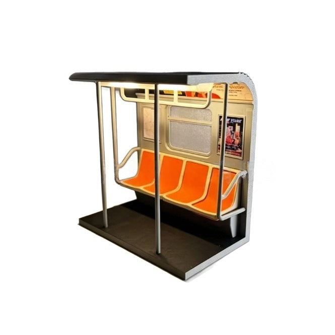 Nachtlicht U-Bahn-Zug | LuxeStyle