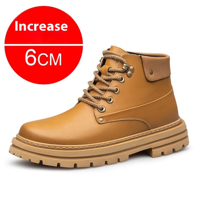 Worker-Boots Herren Sneaker mit verstecktem Aufzugsystem – Bild 2 | LuxeStyle