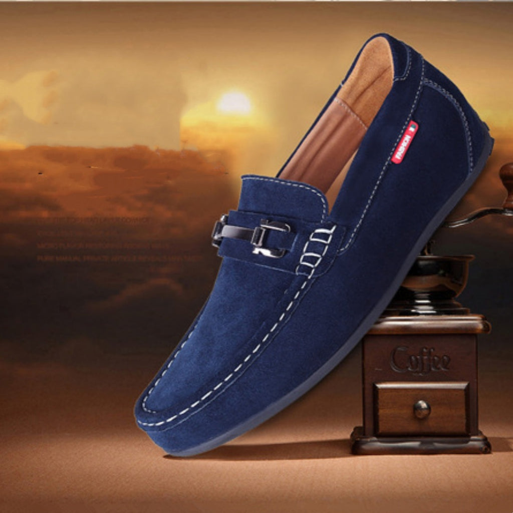 Sneaker mit 8 cm Höhe aus mattem Wild-Kunstleder – Bild 12 | LuxeStyle