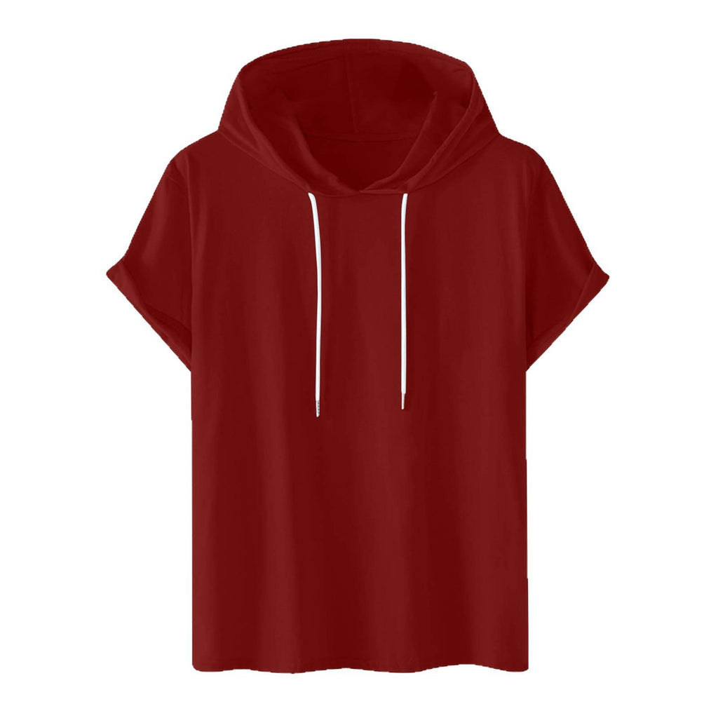 Herren Kurzarm Hoodie