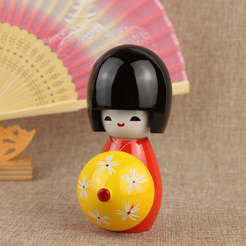 Kimono Puppe für Sushi Restaurant Deko