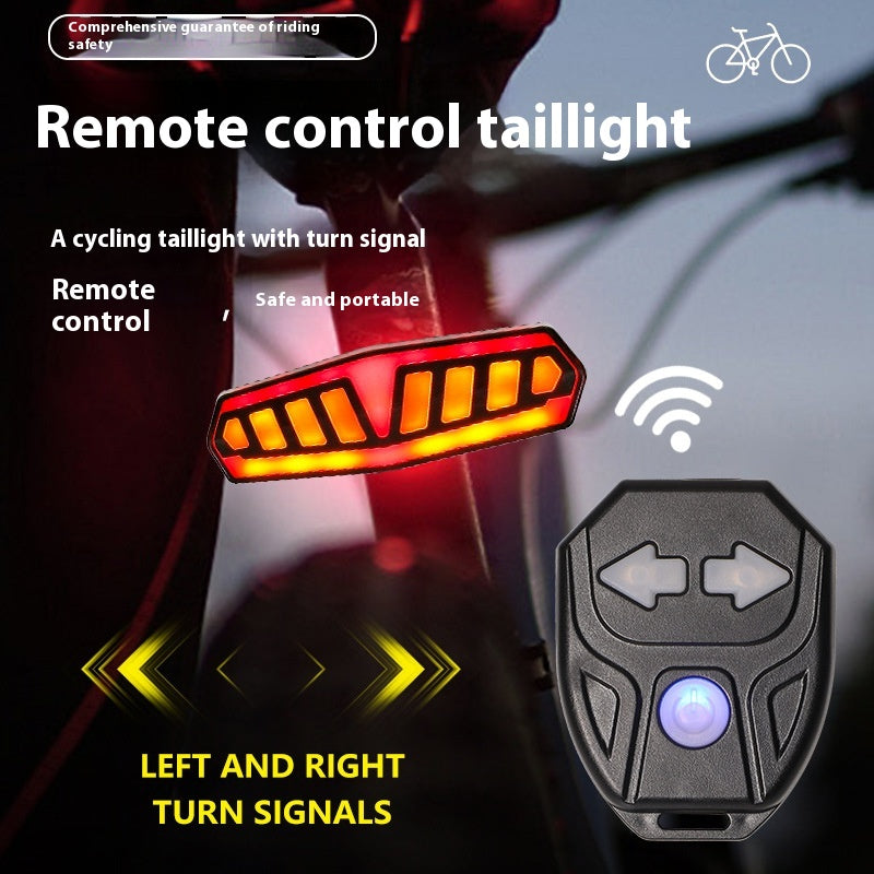 Velo-Rücklicht mit Fernbedienung & Blinker