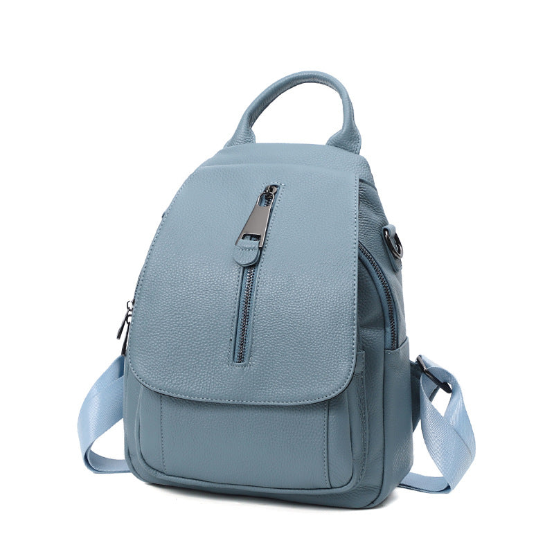 Anti-Diebstahl Lederrucksack für Damen – Bild 8 | LuxeStyle