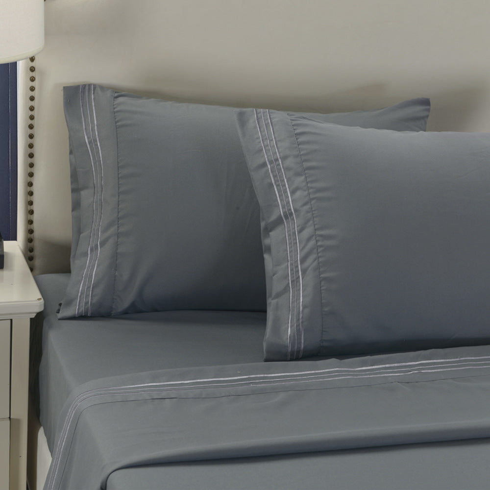 Bestickter Kissenbezug aus Polyester-Baumwolle – Bild 10 | LuxeStyle
