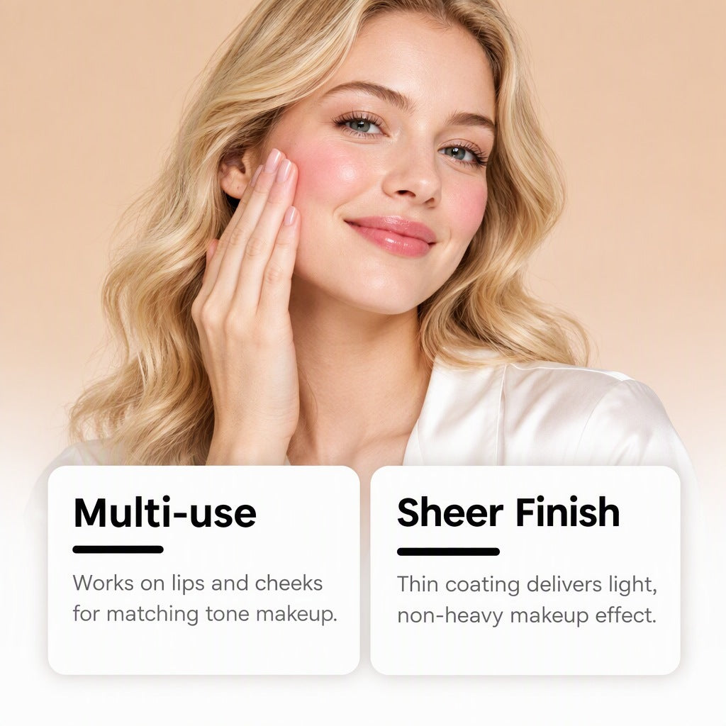 Durchsichtige Lippen- und Wangen-Tönung | LuxeStyle